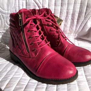 Pink Boots